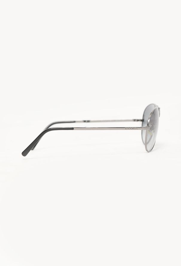 Chanel '90s Foldable Aviator Sunglasses - 3