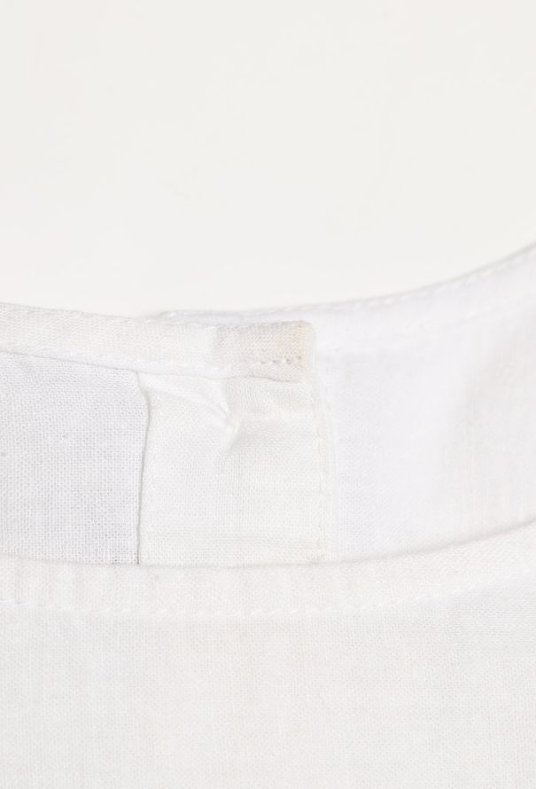 Embroidered Lace Cotton Top - 6