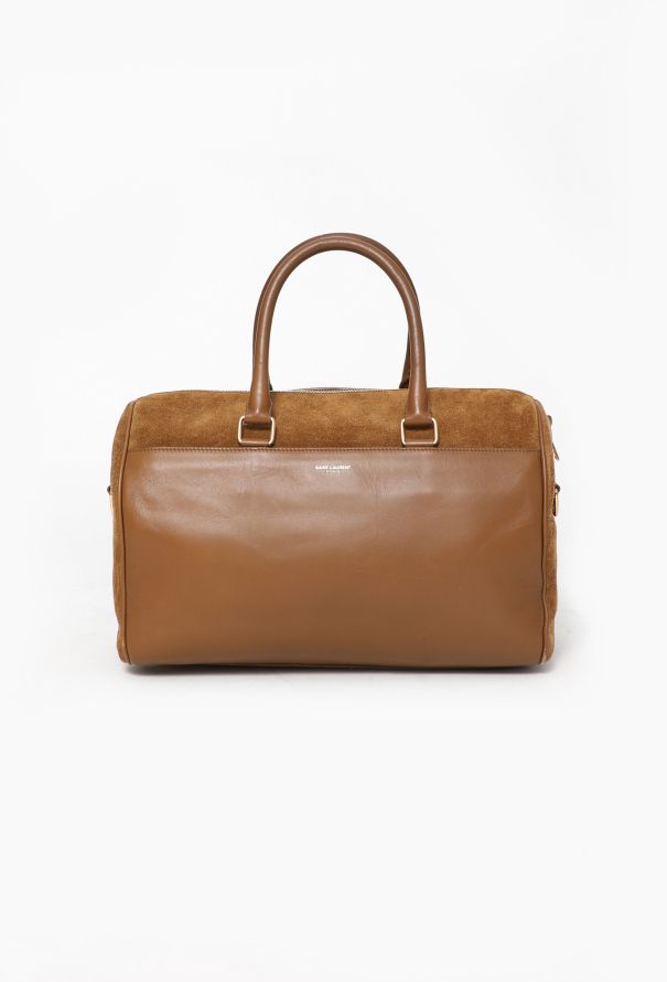 Saint Laurent Classic Tan Duffle 6 Bag - 1