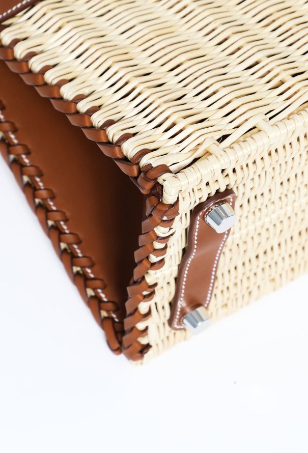Hermès 2023 Collector Barenia & Osier Picnic Birkin 25 - 12