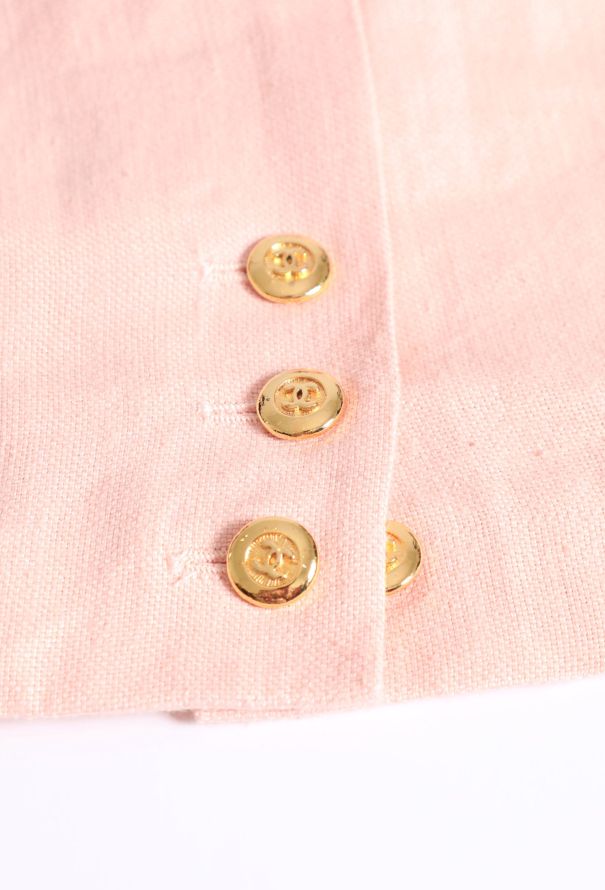 Chanel 80s Linen Ensemble - 10