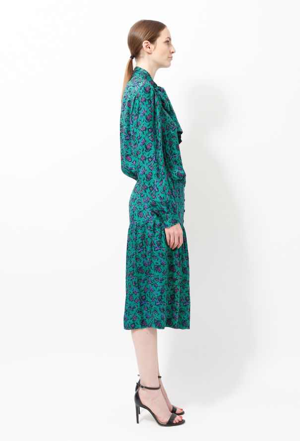 Lanvin 1975 Haute Couture Lavallière Dress - 3