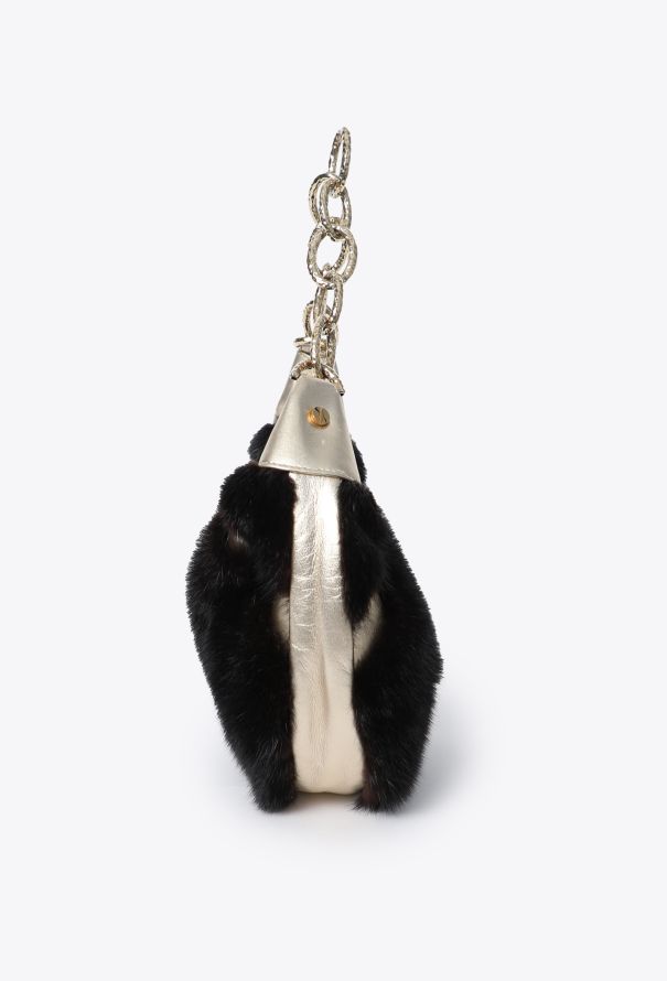 Valentino Fall 2002 Mink Bag - 5