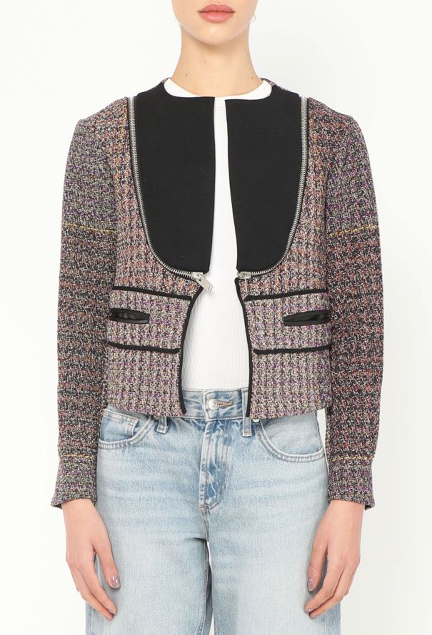 Céline Resort 2010 Tweed Zip Jacket - 3