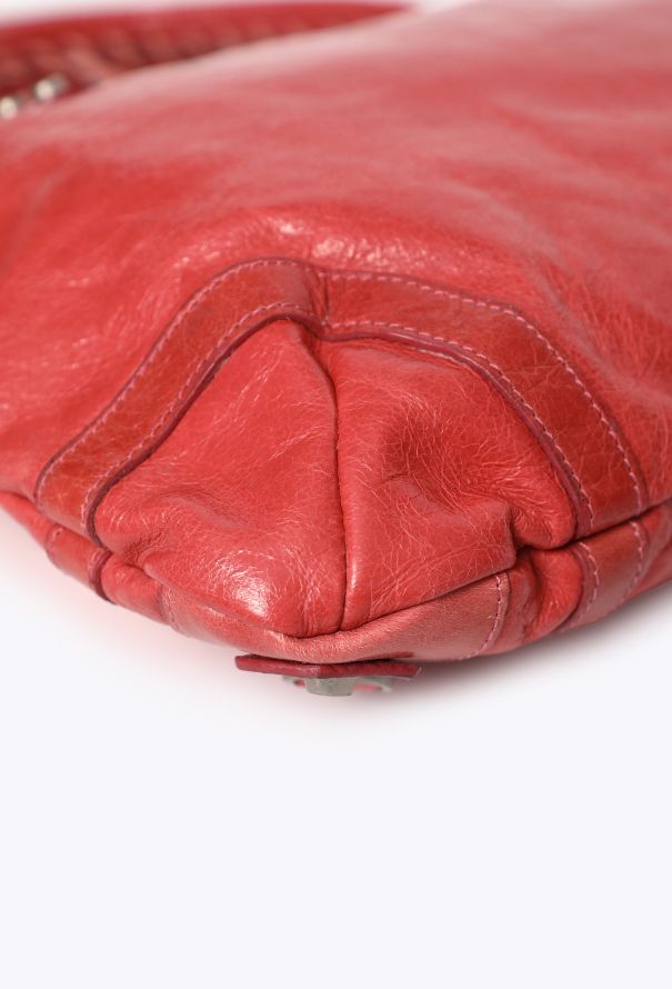 Balenciaga Red Classic City Shoulder Bag - 11
