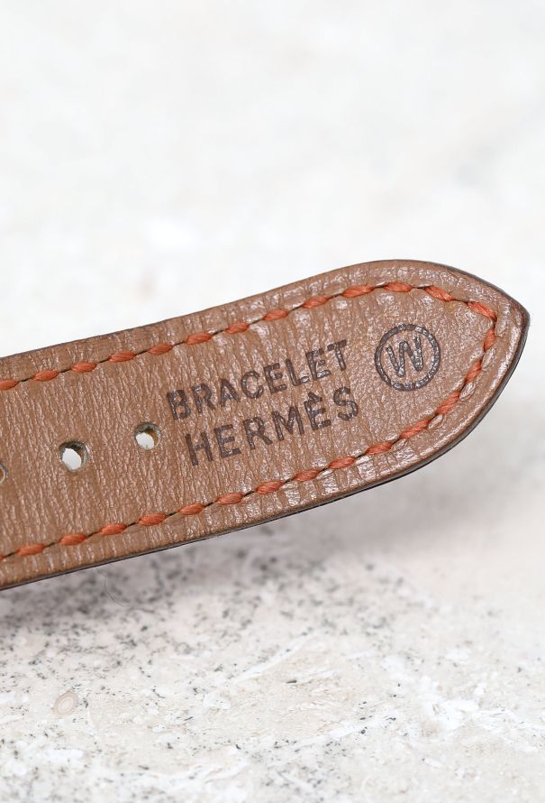 Hermès Orange Swift Médor Watch - 7