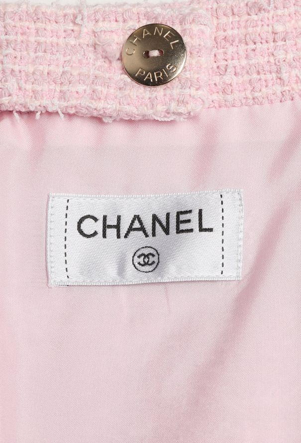 Chanel 2020 Frayed Tweed Skirt - 6