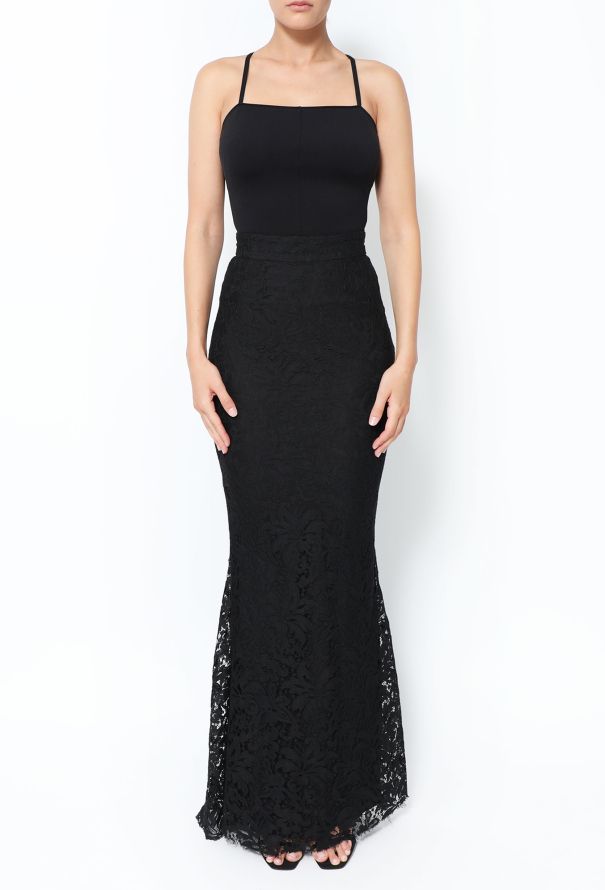 Dolce & Gabbana Classic Lace Maxi Skirt - 2