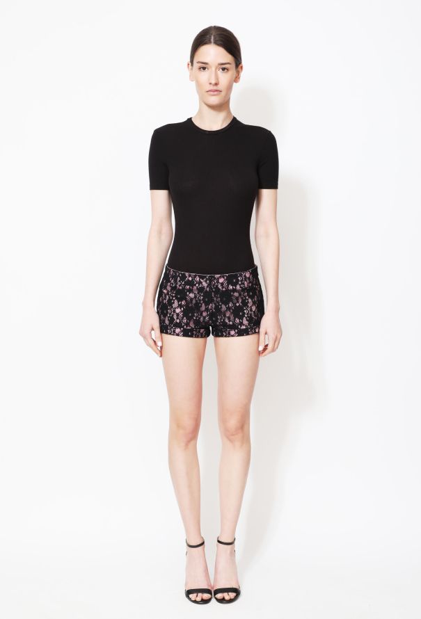 Alexander McQueen F/W 1996 'Dante' Lace Mini Shorts - 3