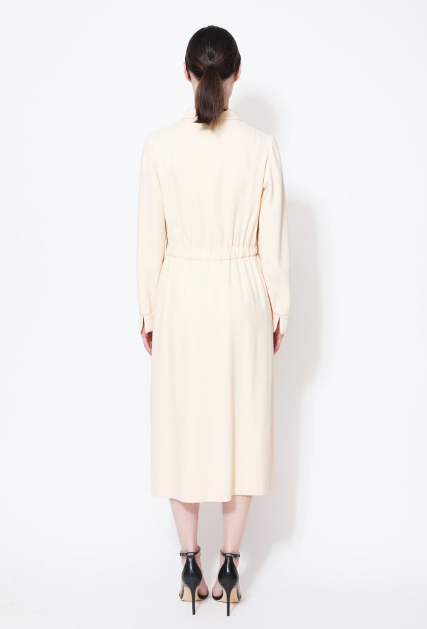 Courrèges 60s Couture Piqué Belted Dress - 4