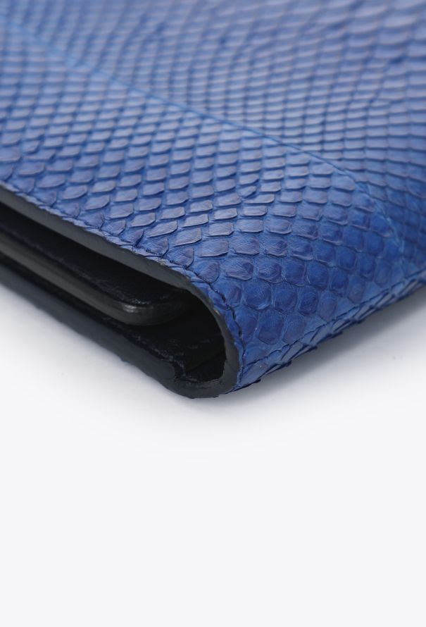 Céline Python Triple Zip Clutch - 10