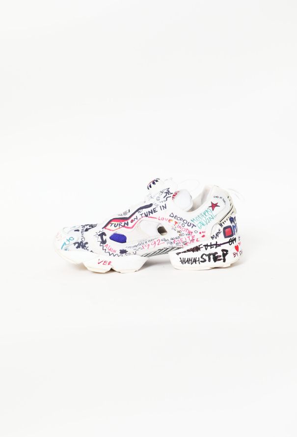 Vetements 2017 x Reebok 'Fury' Graffiti Sneakers - 5