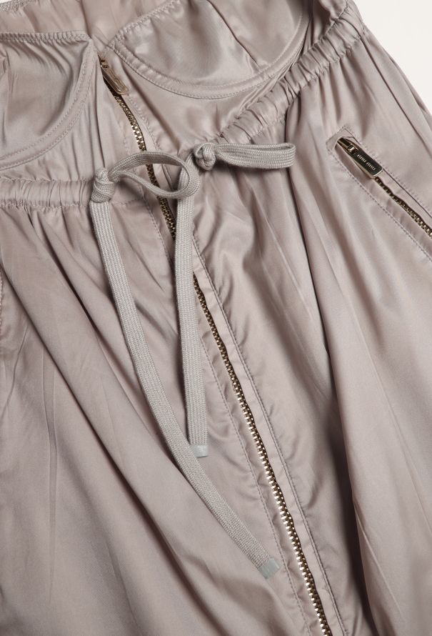 Miu Miu S/S 2023 Bustier Zip Dress - 8