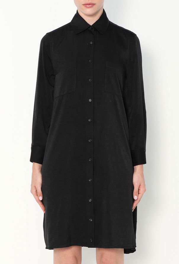 The Row 2011 Sueded Shirt Dress - 3
