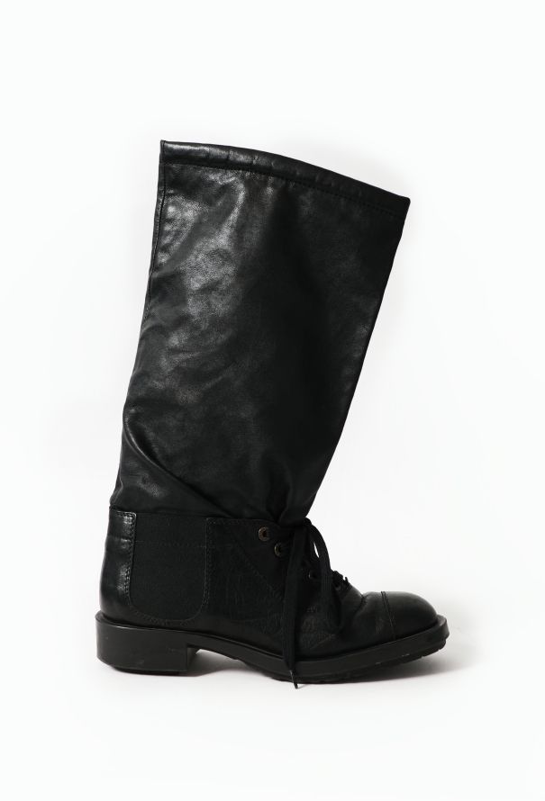 Chanel F/W 2011 Leather Boots - 1