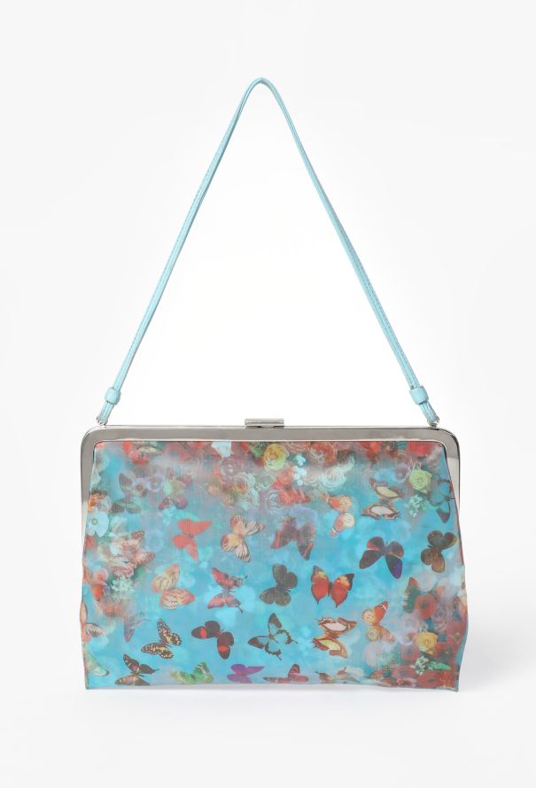 Dolce & Gabbana Fall 1999 Holographic Butterflies Clasp Bag - 1