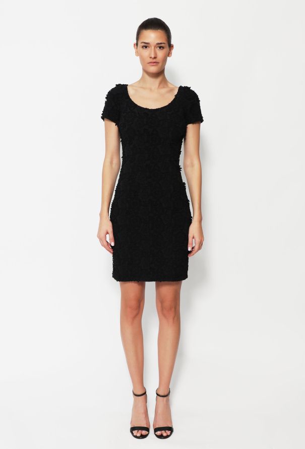 Prada Floral Embroidered Silk Dress - 2