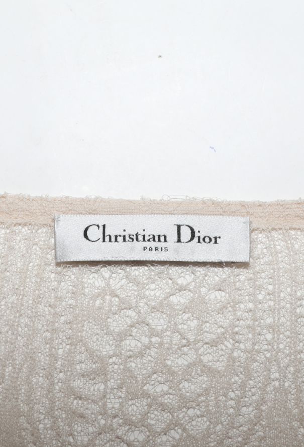 Dior Crochet Lace Silk Dress, Spring 2024 - 7