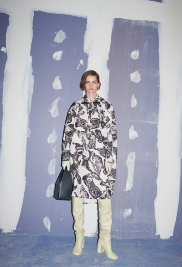 Jil Sander F/W 2021 Butterfly Print Skirt - 2