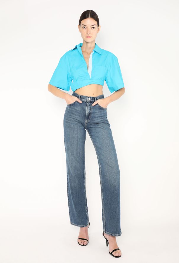 Jacquemus 2022 'Le Splash' Asymmetrical Top - 2