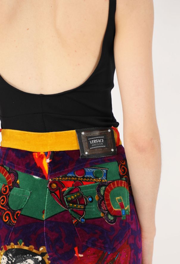 Gianni Versace Regalia Velvet Pants, 1991 - 7