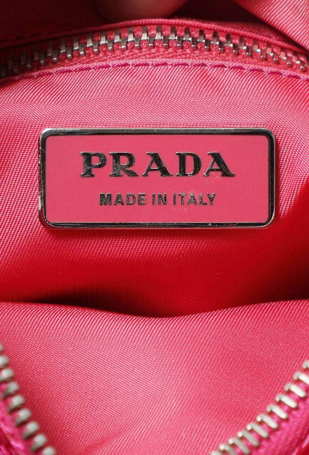 Prada Monogram Nylon Mini Tote - 11