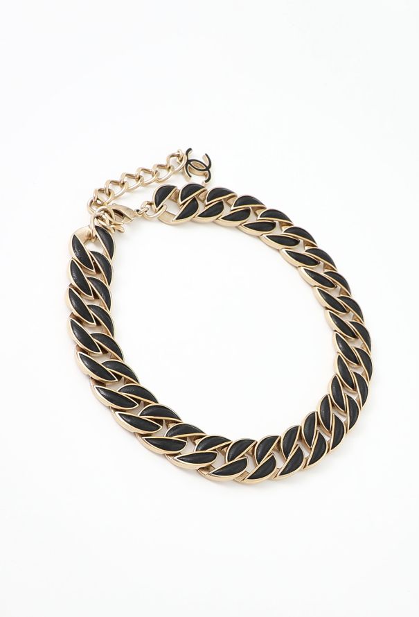 Chanel 2012 Lacquered Chainlink Necklace - 3