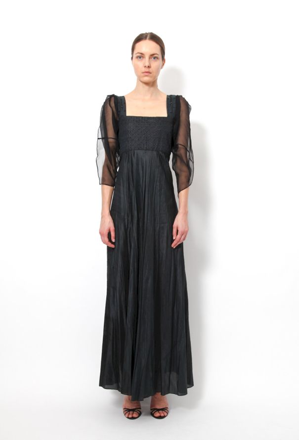 60's Louis Feraud Empress Gown - 1
