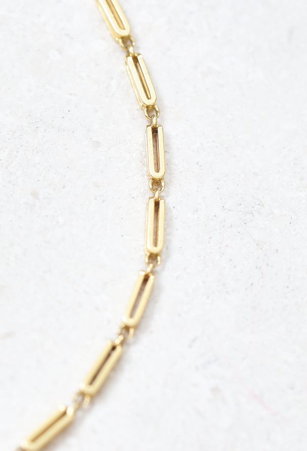 Vintage Fine Jewelry Antique 18k Yellow Gold Chain Necklace - 4