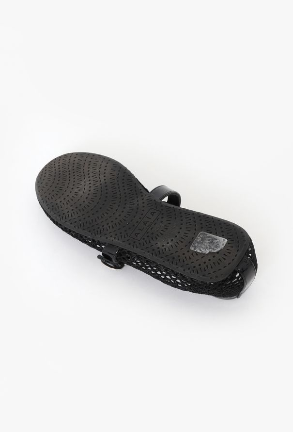 Alaïa 2023 Netted Ballerina Flats - 5