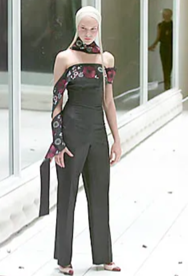 Alexander McQueen COLLECTOR S/S 2001 'Voss' Sash Dress - 2