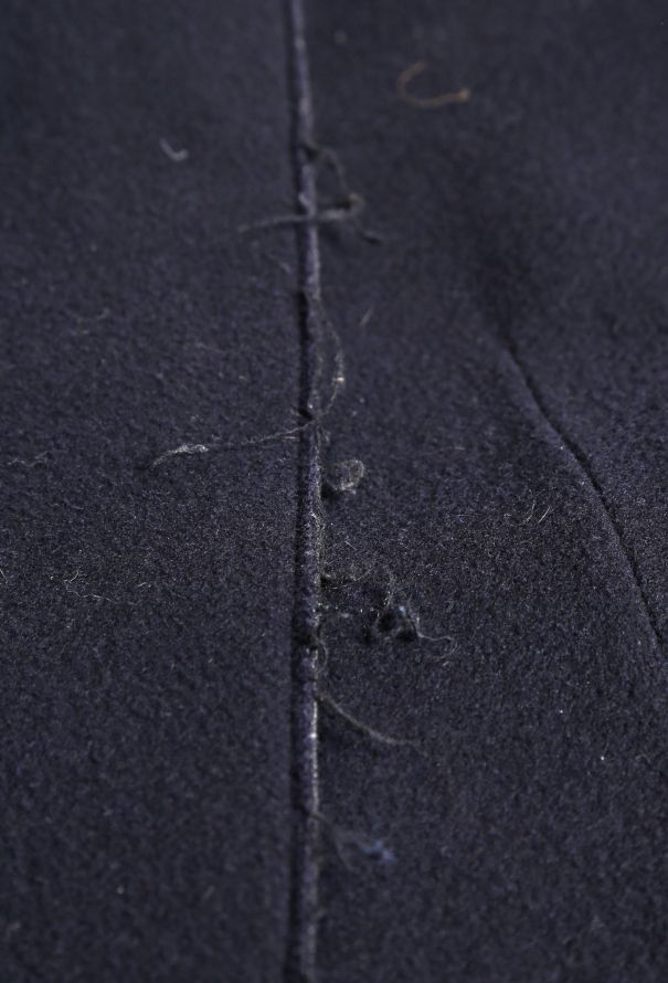 Céline 2010 Navy Wool Coat - 6