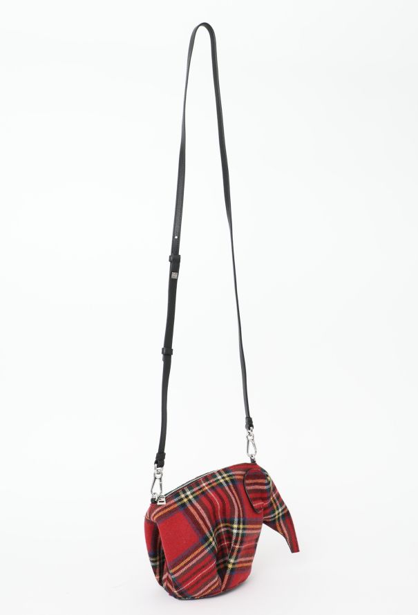 Loewe Tartan Mini Elephant Bag - 2
