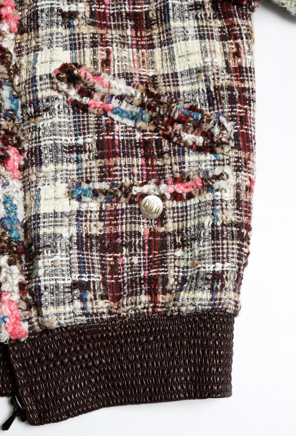 Chanel Resort 2008 Iridescent Tweed Bomber Jacket - 7