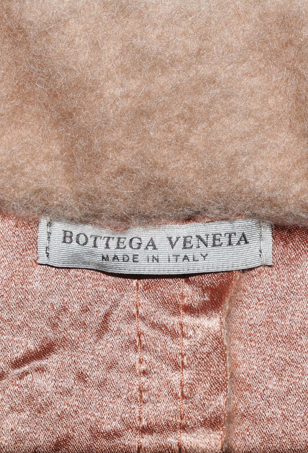 Bottega Veneta F/W 2018 Notched Satin Camel Coat - 8