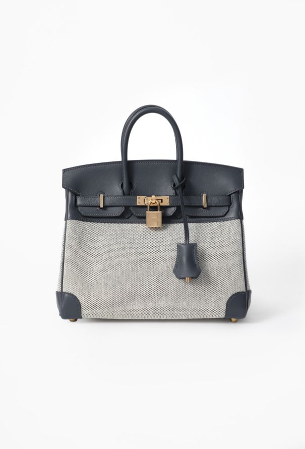 Hermès Beautiful 2024 Toile H & Swift Birkin 25 - 2