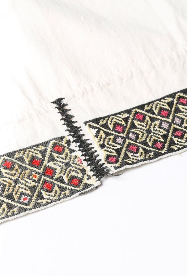 World Treasures Vintage Hand-Embroidered Kaftan - 7