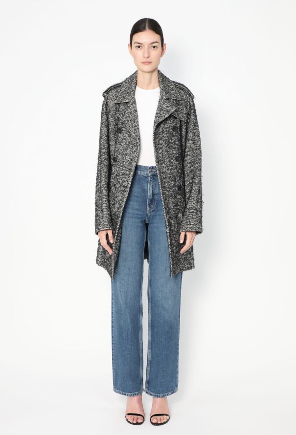 Christian Dior F/W 2007 Navigate Mohair Peacoat - 1