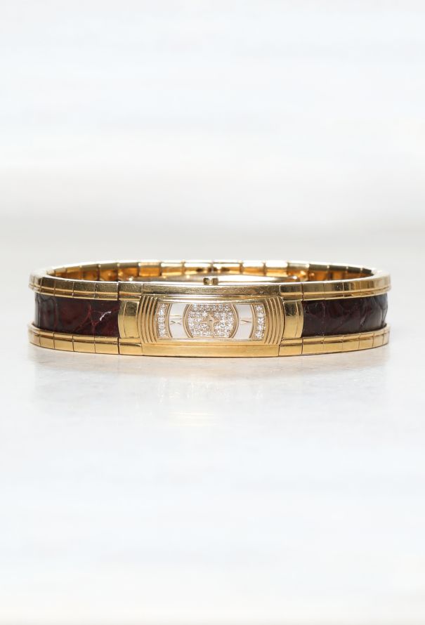 Mauboussin 18k Yellow Gold & Diamond Wristwatch - 1