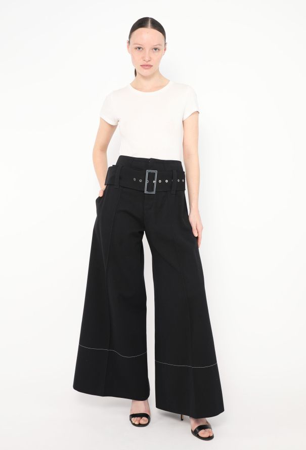 Céline Stitched Belted Trousers, F/W 2015 - 3