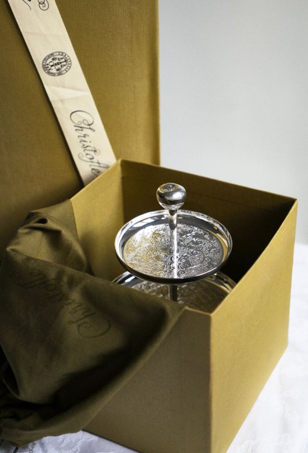 Vintage Objects & Decor Christofle Silver 'Jardin d'Eden' Dessert Tray - 5