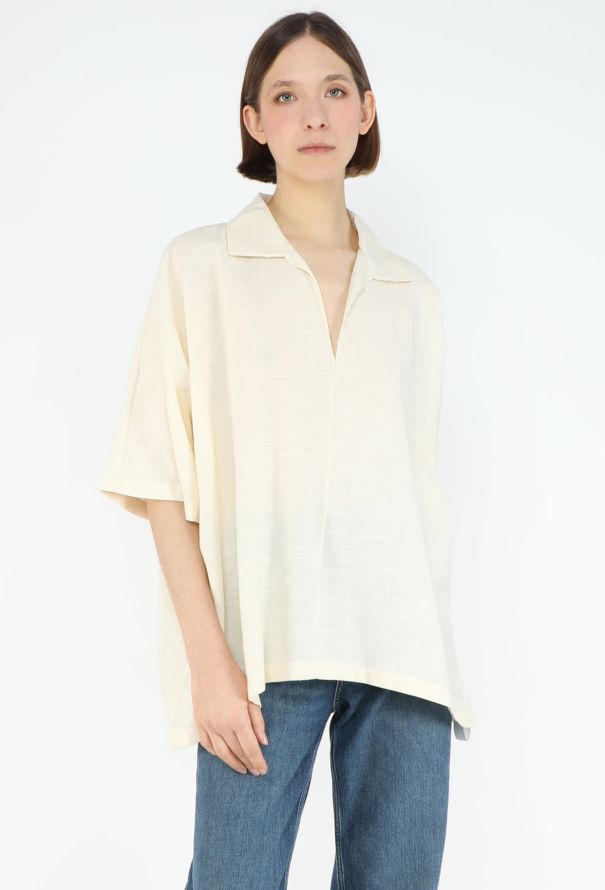The Row 2024 Wen Ivory Linen Tunic - 4
