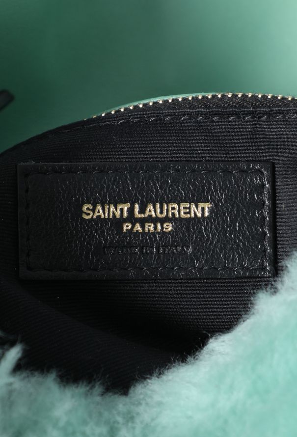 Saint Laurent 2021 Shearling Loulou Puffer Bag - 12