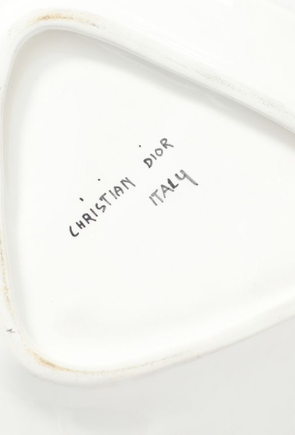 Dior Vintage Ceramic Floral Majolica Dish - 4