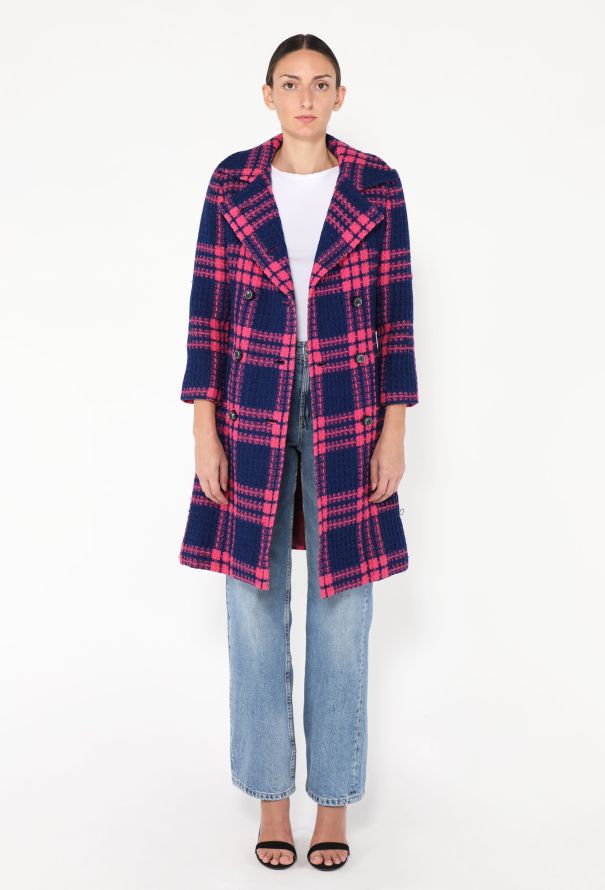 Lord & Taylor 1960s Houndstooth Tweed Coat - 4