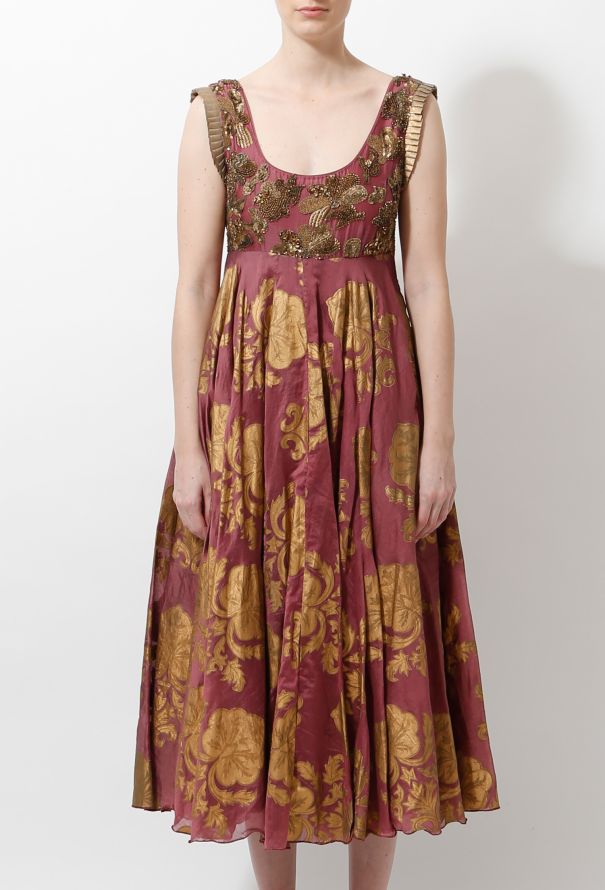 Vintage Hand Embroidered Dress - 2