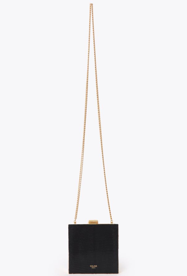 Céline Black Lizard Minaudière - 2