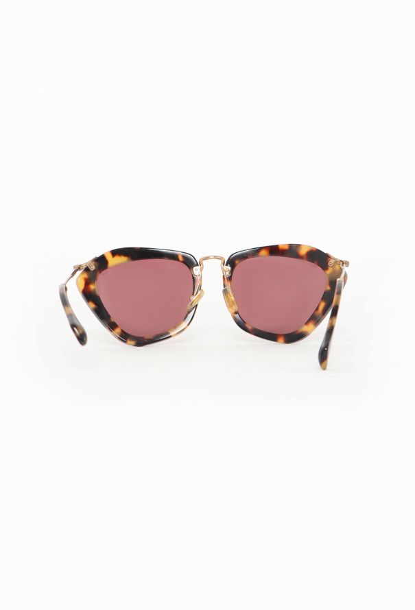 Miu Miu Tortoiseshell Cat-Eye Sunglasses - 4