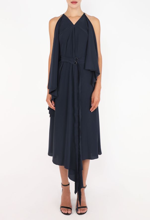 Balenciaga Layered Silk Halter Dress, F/W 2000 - 5