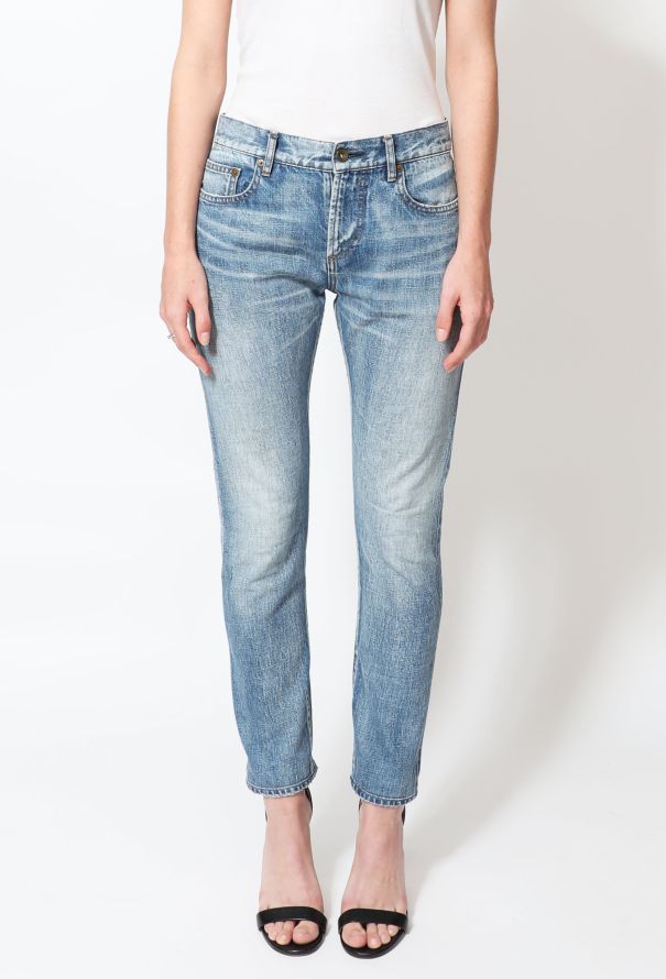 Prada Tapered Stone-Washed Jeans - 2